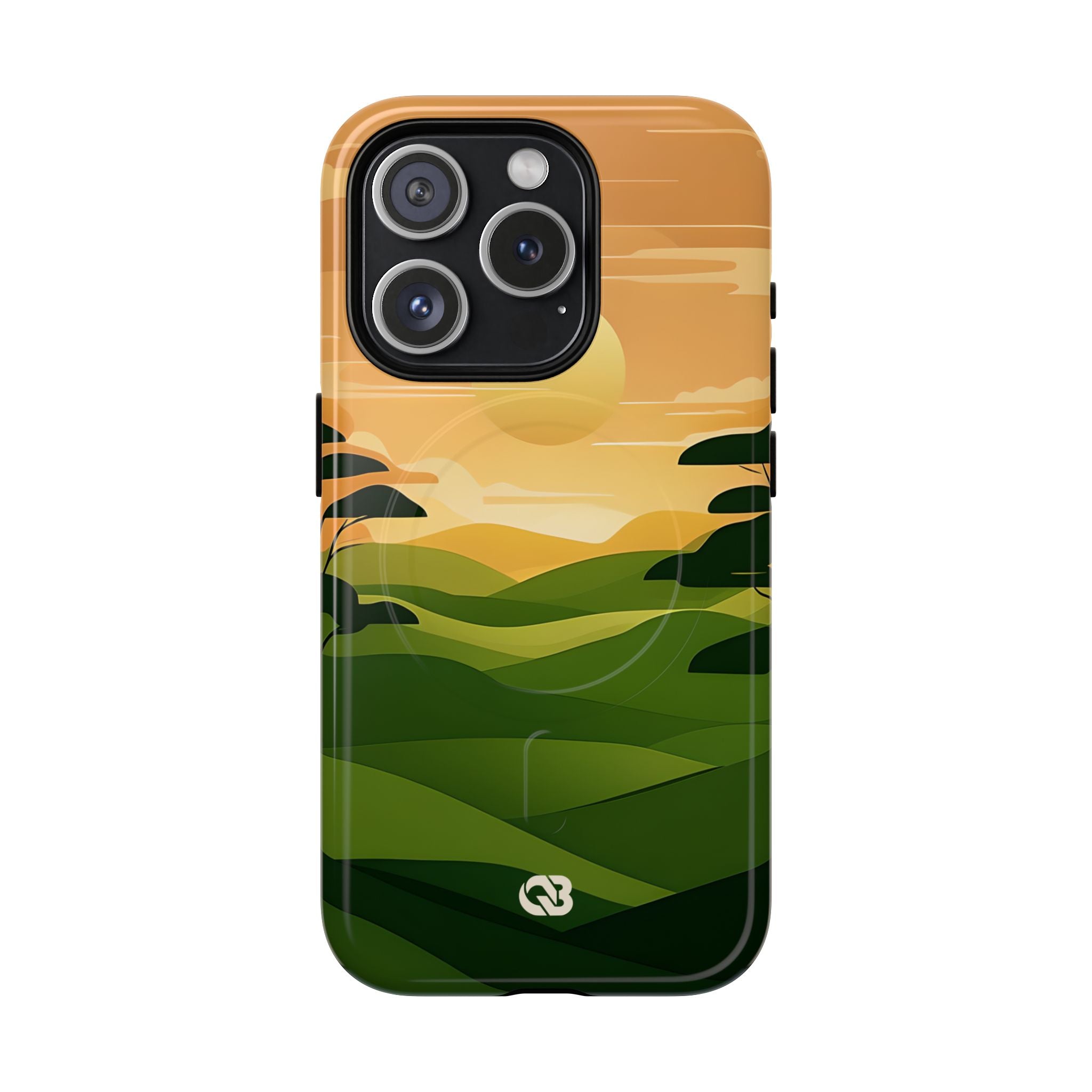 Verdant Horizon Sun · Tough+ Phone Case for iPhone · Magsafe