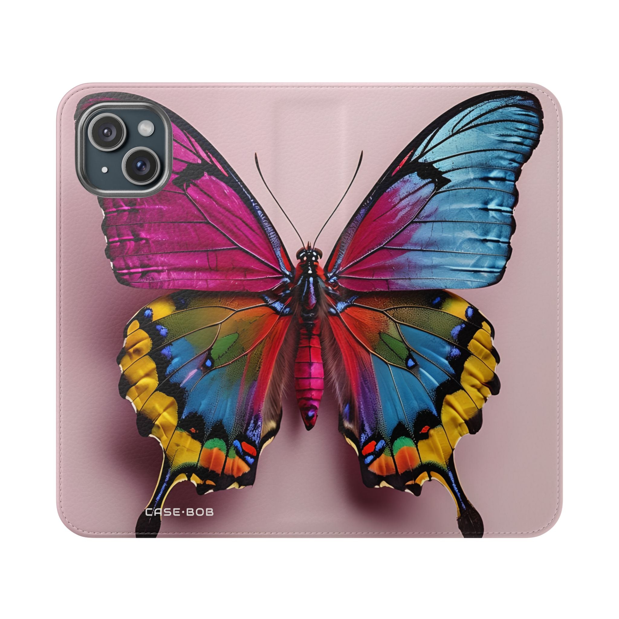 Livlig Monarch - iPhone 15 Plus Cover - Pung