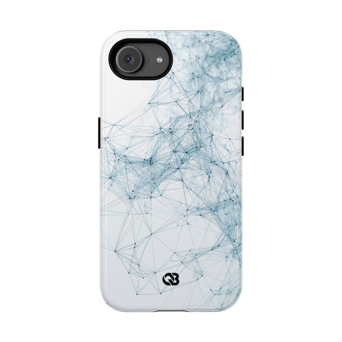 Neural Lattice · Tough Phone Case for iPhone · White