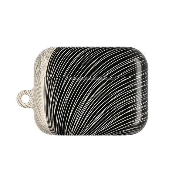 Minimal Frond Study · Hard Case for AirPods & AirPods Pro · Black