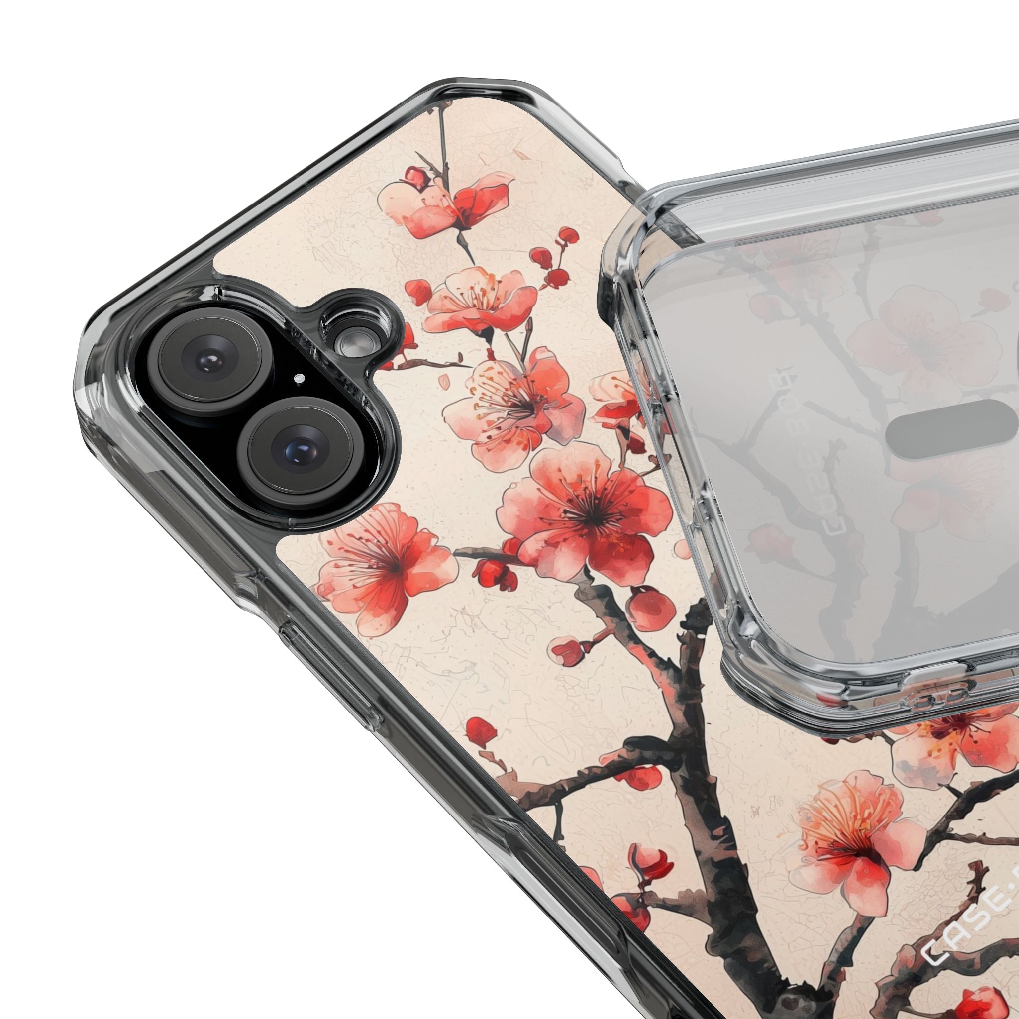 Blossom Shadow iPhone 16 Case - Impact - CASE•BOB