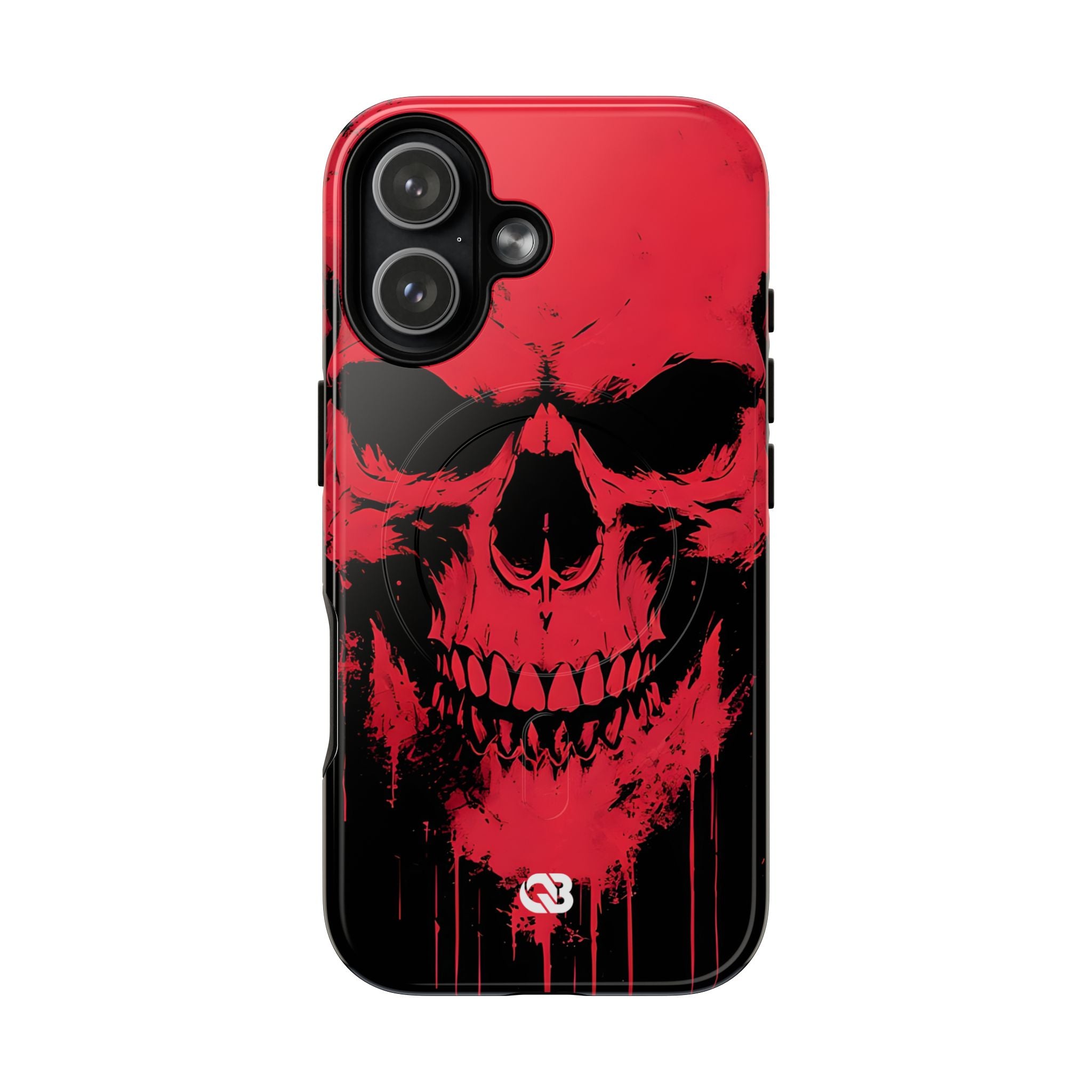 Crimson Street Skull · Tough+ Magsafe