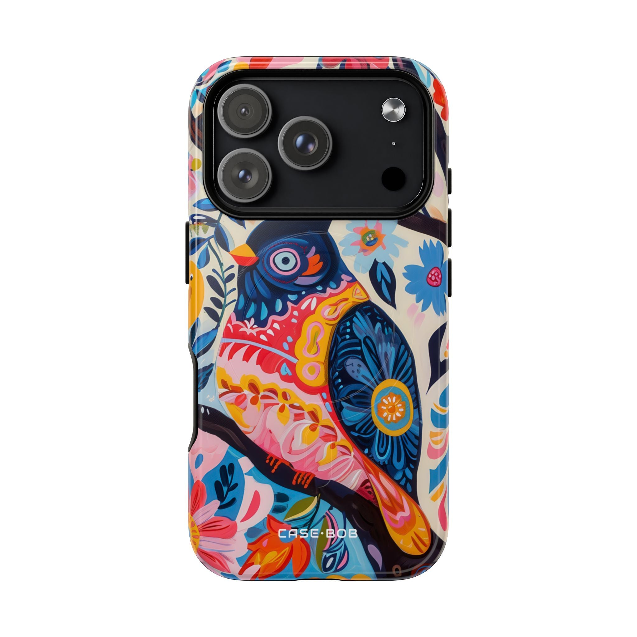 Owl Bloom iPhone 17 Pro Case - Tough+ - CASE•BOB