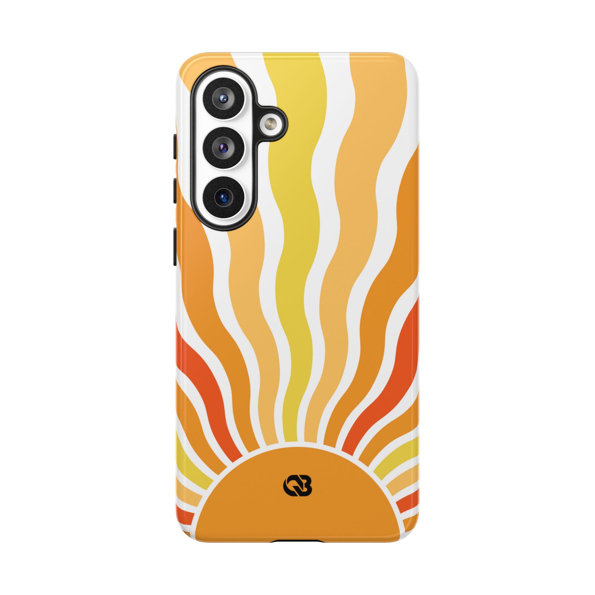 Amber Solar Waves · Tough Phone Case for Samsung