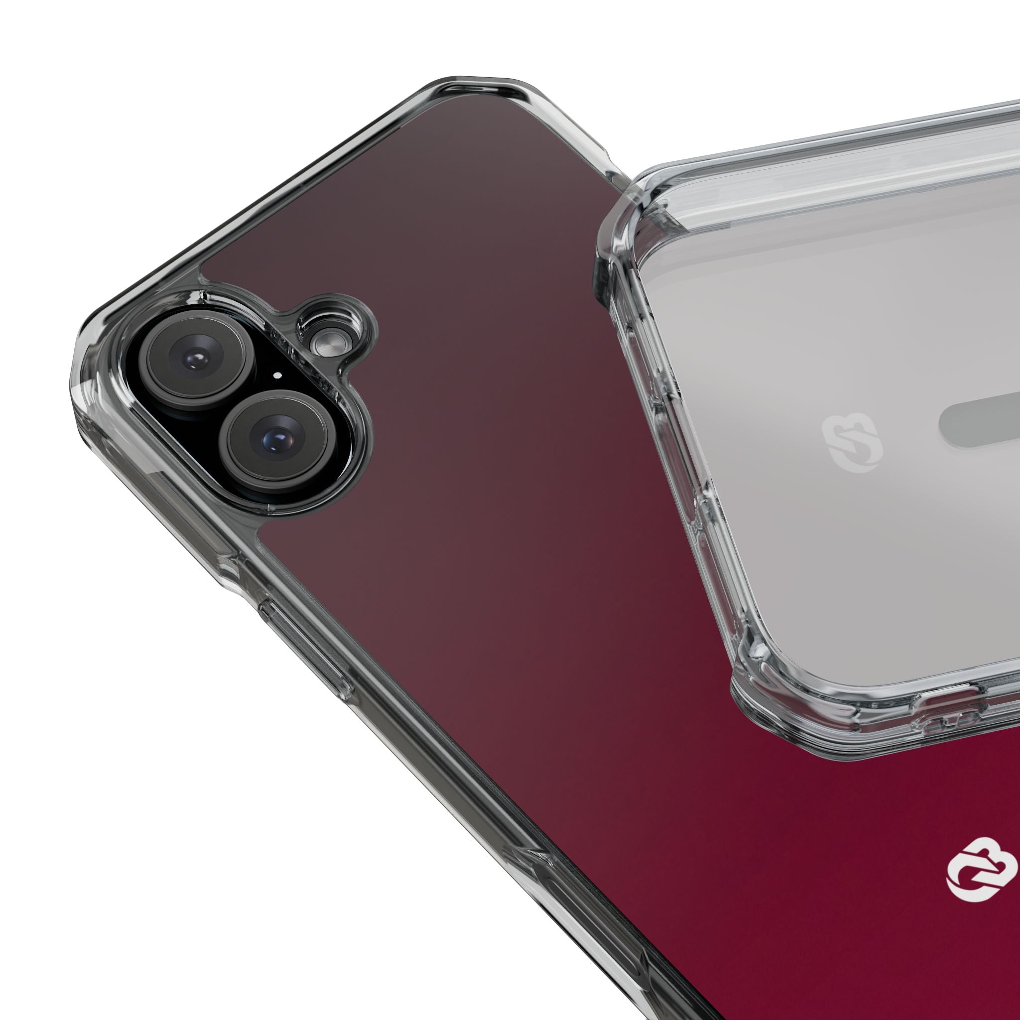 Red Impact MagSafe Phone Case for iPhone - Deep Sangria Gradient