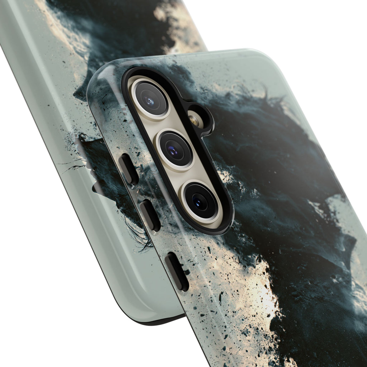 Ashen Dissolution · Tough Phone Case for Samsung · Black