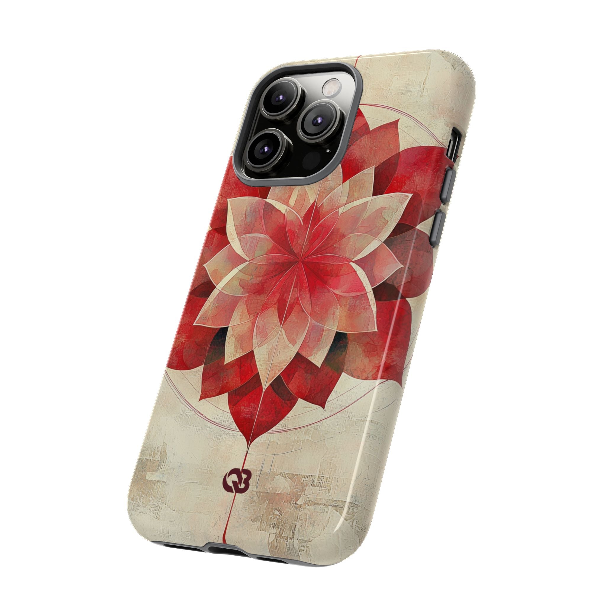 Crimson Petal Peak · Tough Phone Case for iPhone