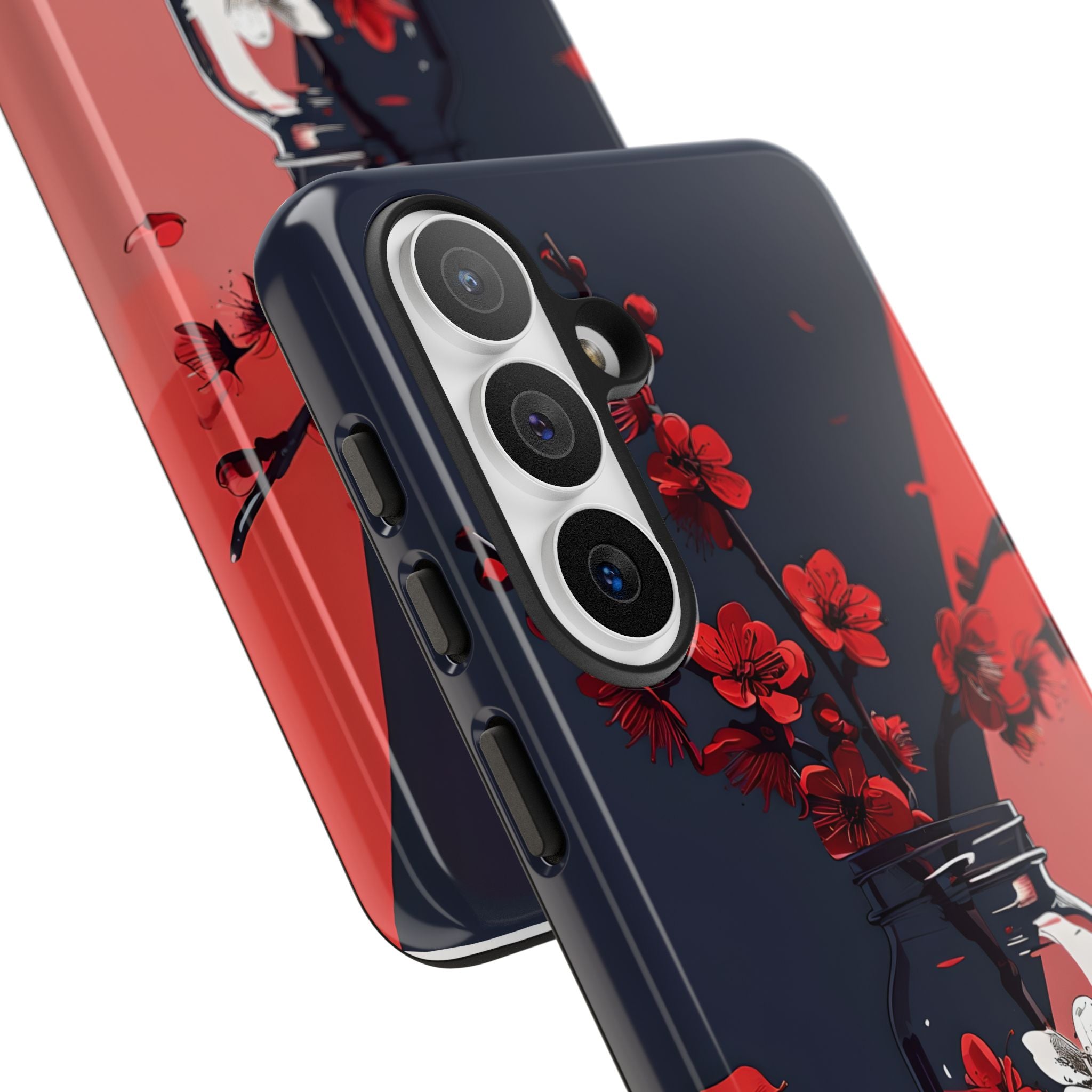 Crimson Blossom Jar · Tough etui na telefon Samsung