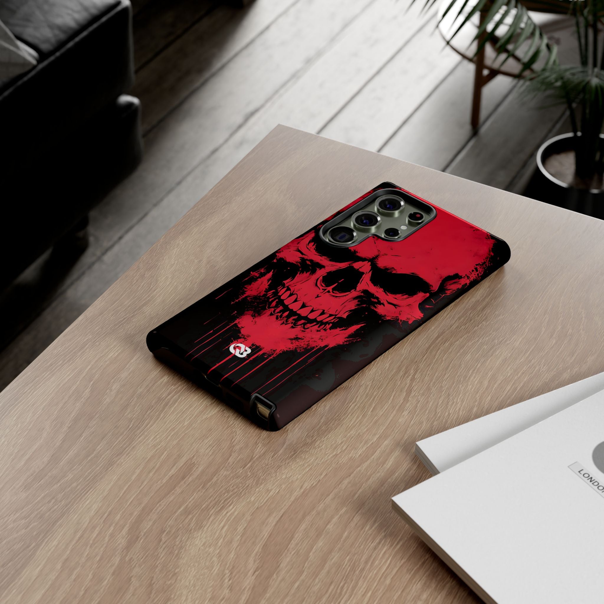 Crimson Street Skull · Tough Case na telefon Samsung