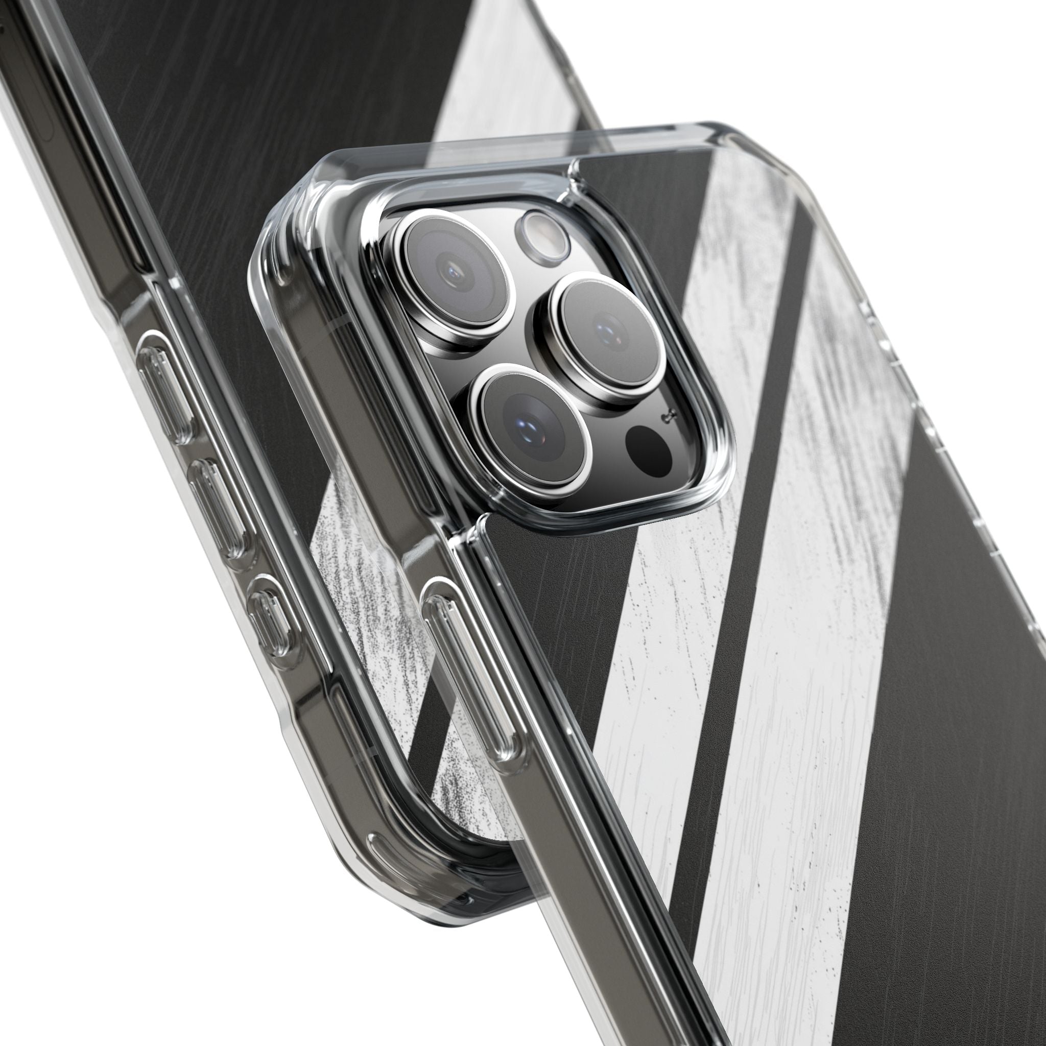 Distressed Stripe Motion iPhone 16 Pro Max Skal - Impact