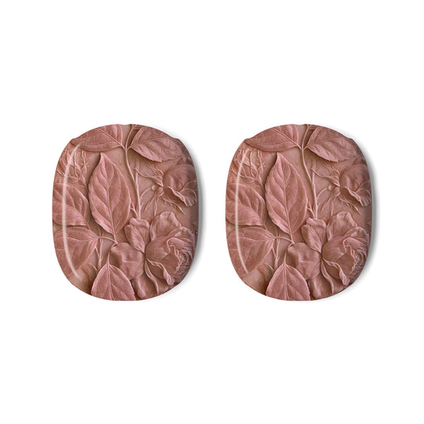 Blush Rose Relief · Hard Case for AirPods Max · Pink