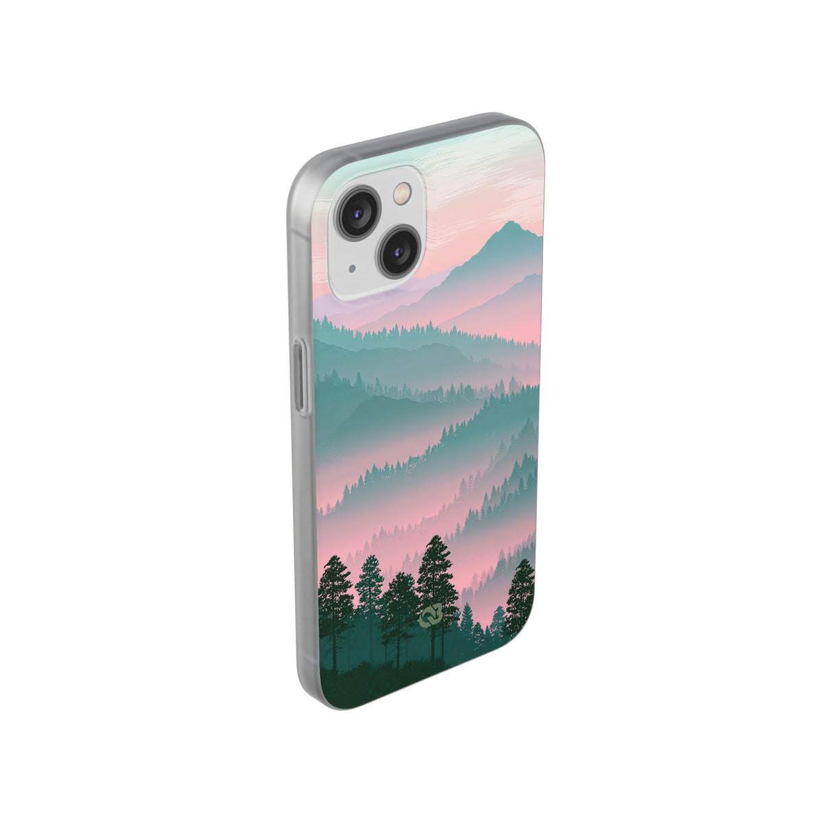 Teal Lite Phone Case for iPhone - Alpine Mist Teal
