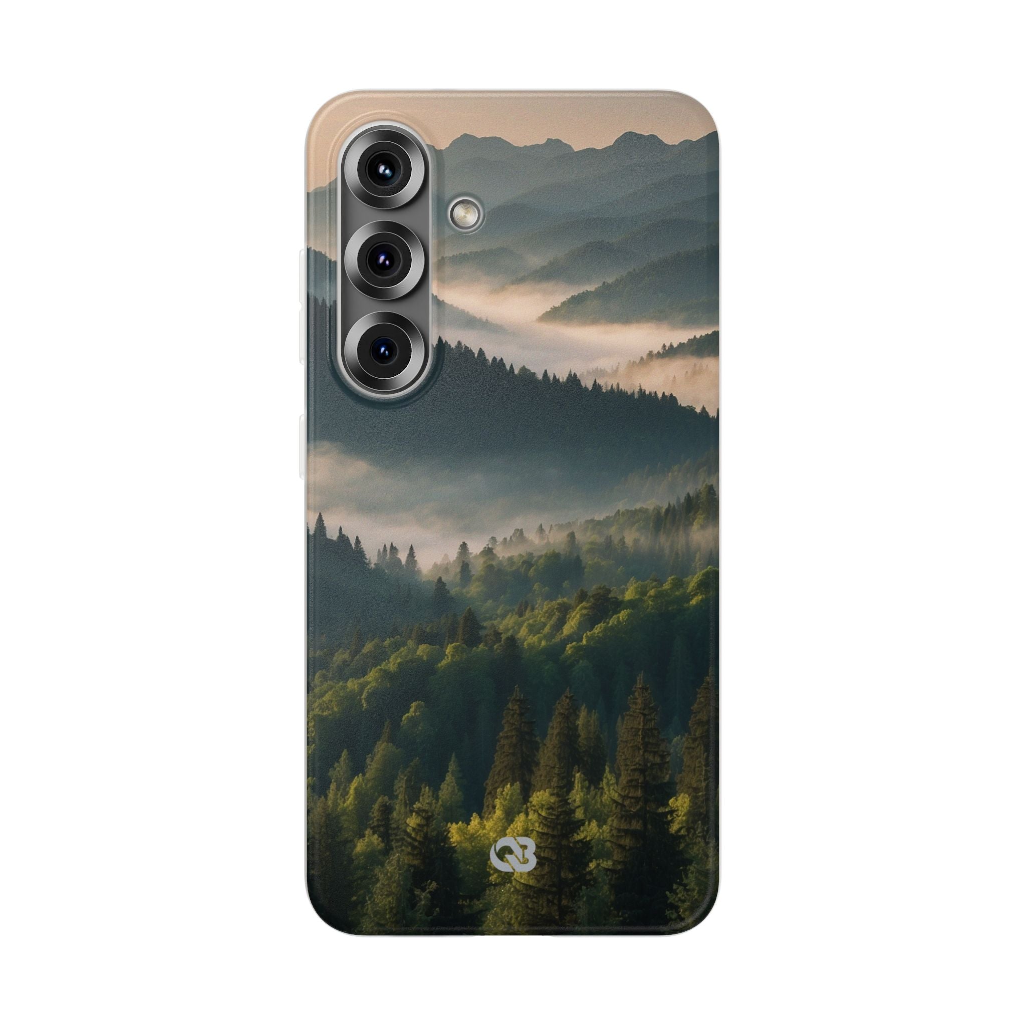 Foggy Mountain Ridge · Soft Phone Case for Samsung