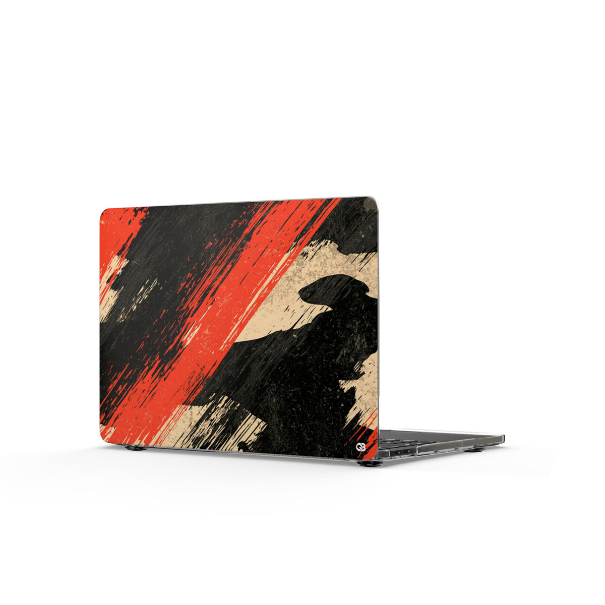 Urban Slash Camo · Clear Hard Case for MacBook · Black