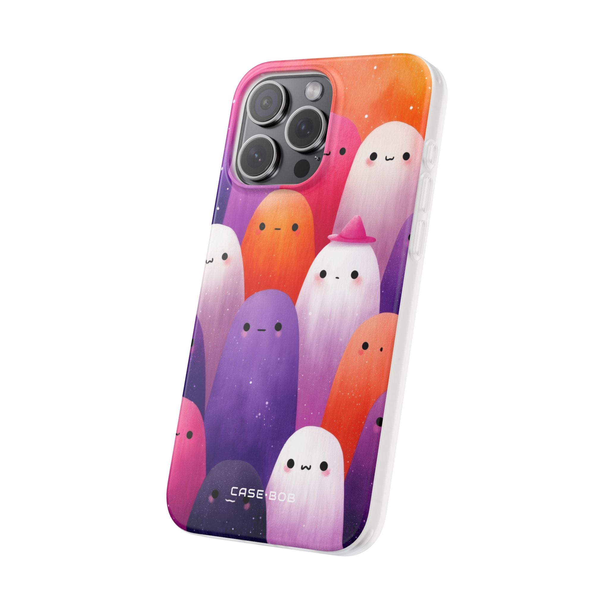 Ghostly Glow iPhone 15 Pro Max Case - Soft