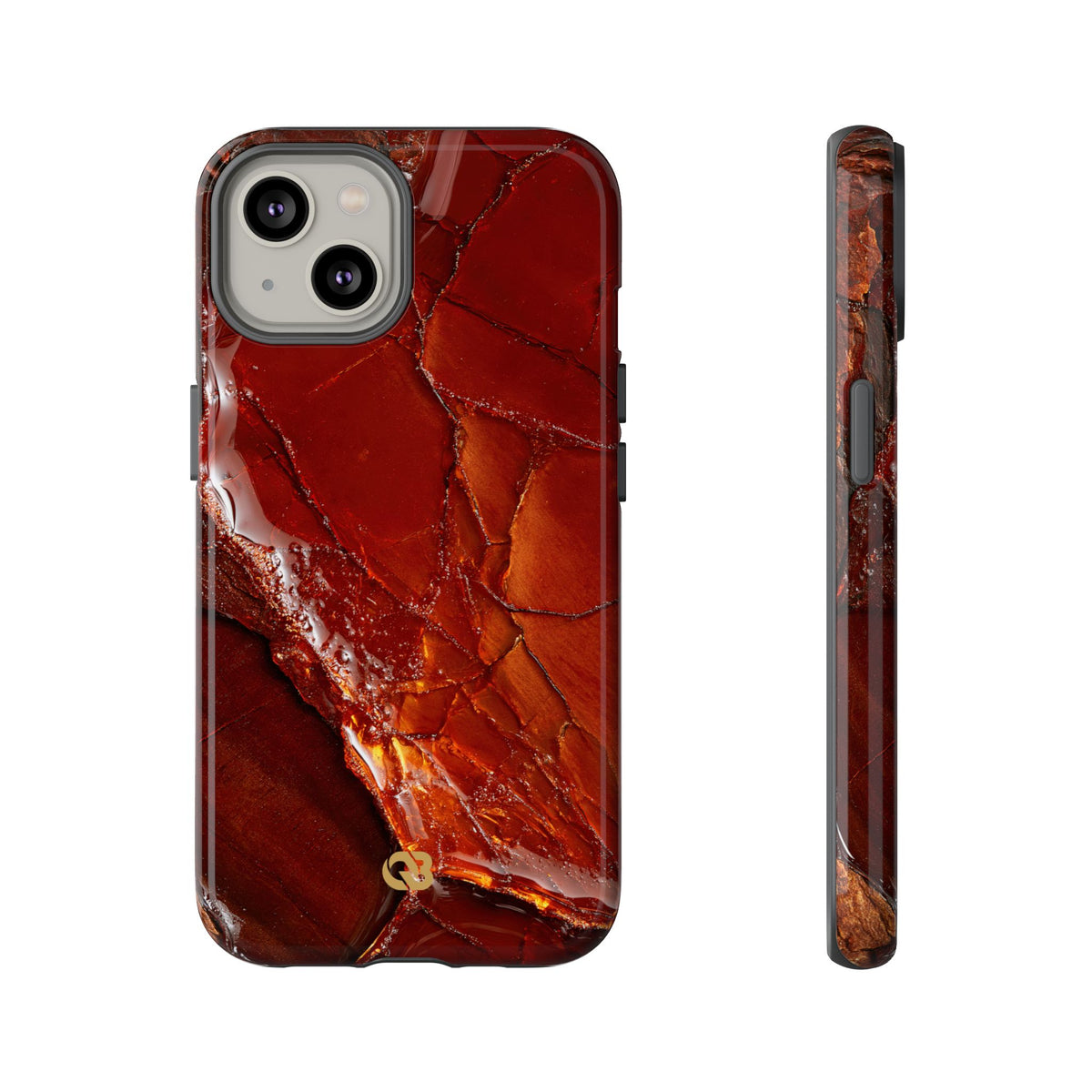 Amber Embrace · Tough Phone Case for iPhone · Brown