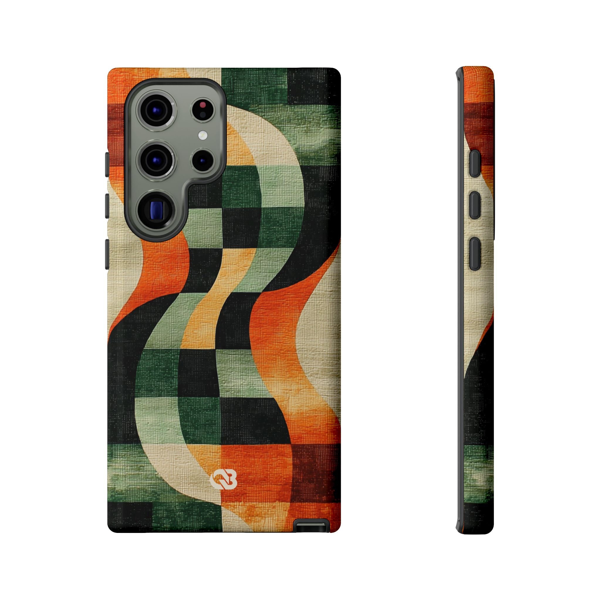 Burnt Orange Curve · Tough Handyhülle für Samsung