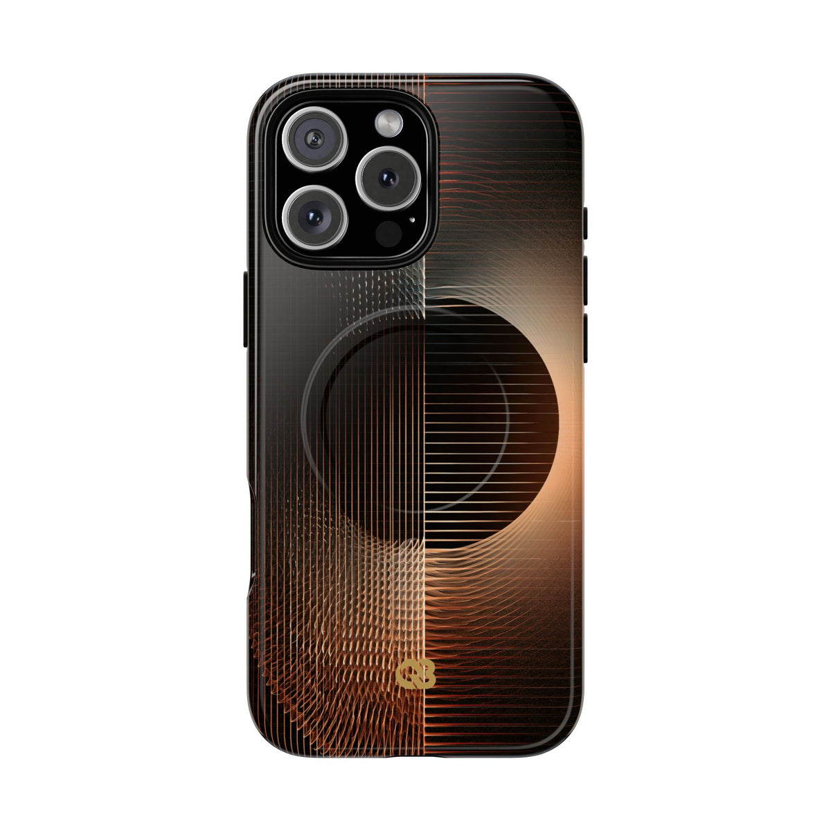 Amber Meridian · Tough 2.0 Magnetic Phone Case for iPhone · Black
