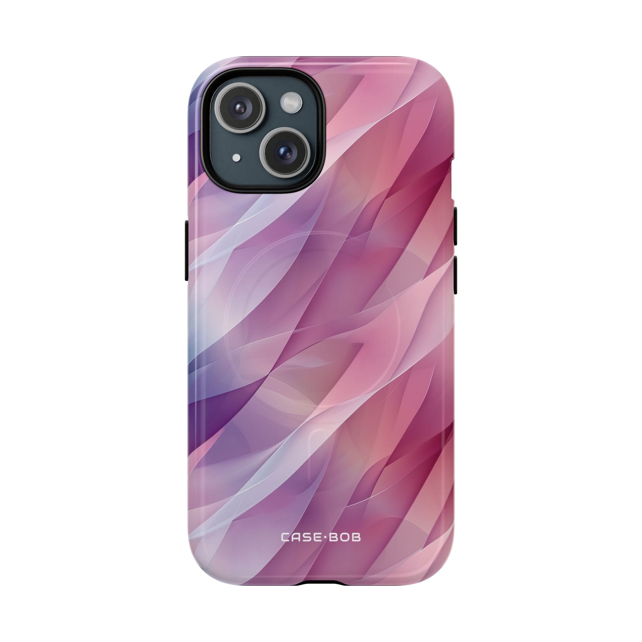 Pink Wave iPhone 15 Case - Tough+
