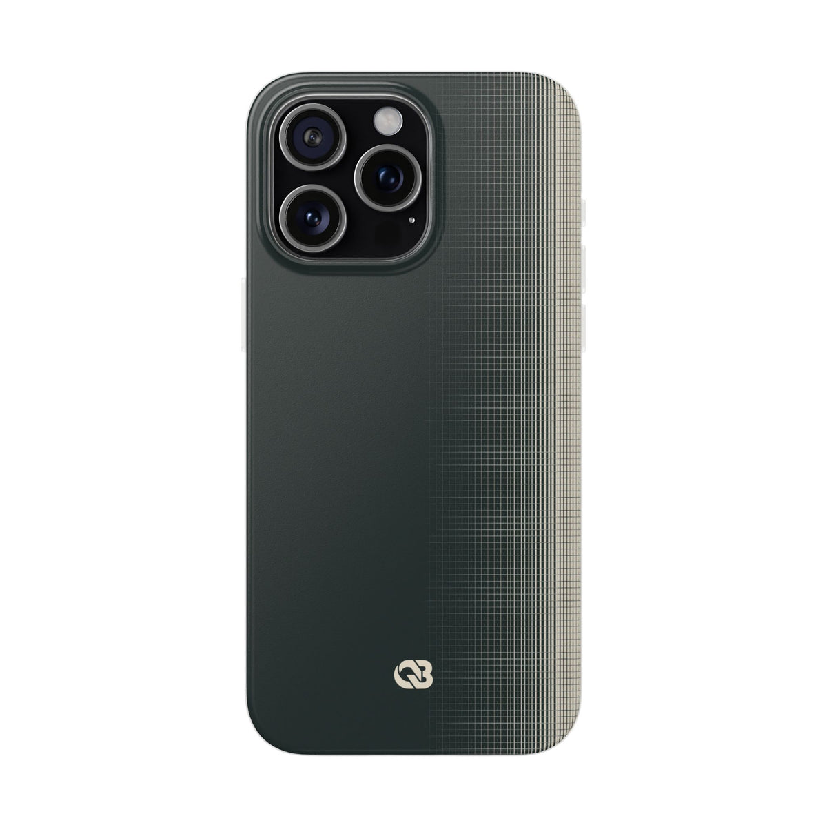 Grey Lite Phone Case for iPhone - Charcoal Tech Grid