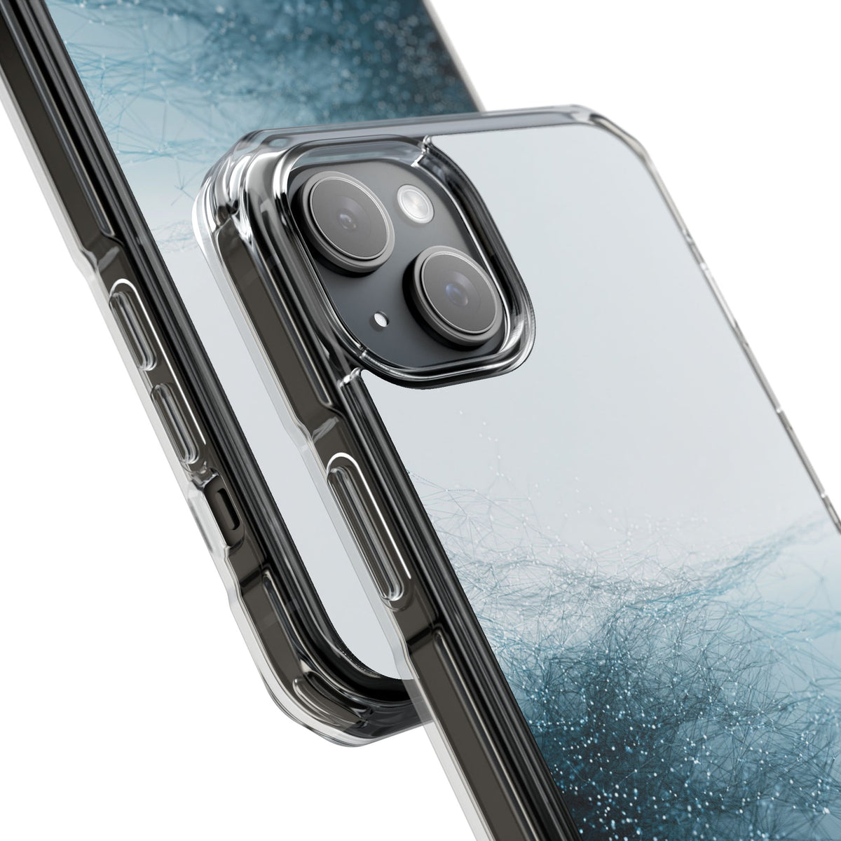 Teal Impact MagSafe Phone Case for iPhone - Arctic Pulse Mesh