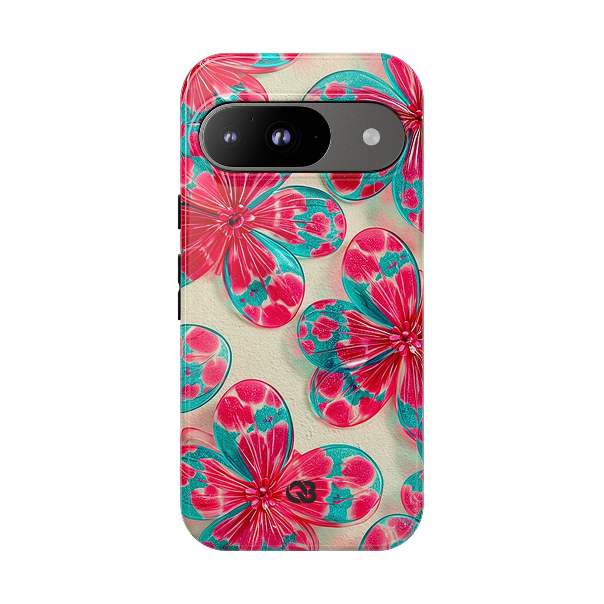 Lucite Jelly Bloom · Tough Phone Case for Pixel · Pink