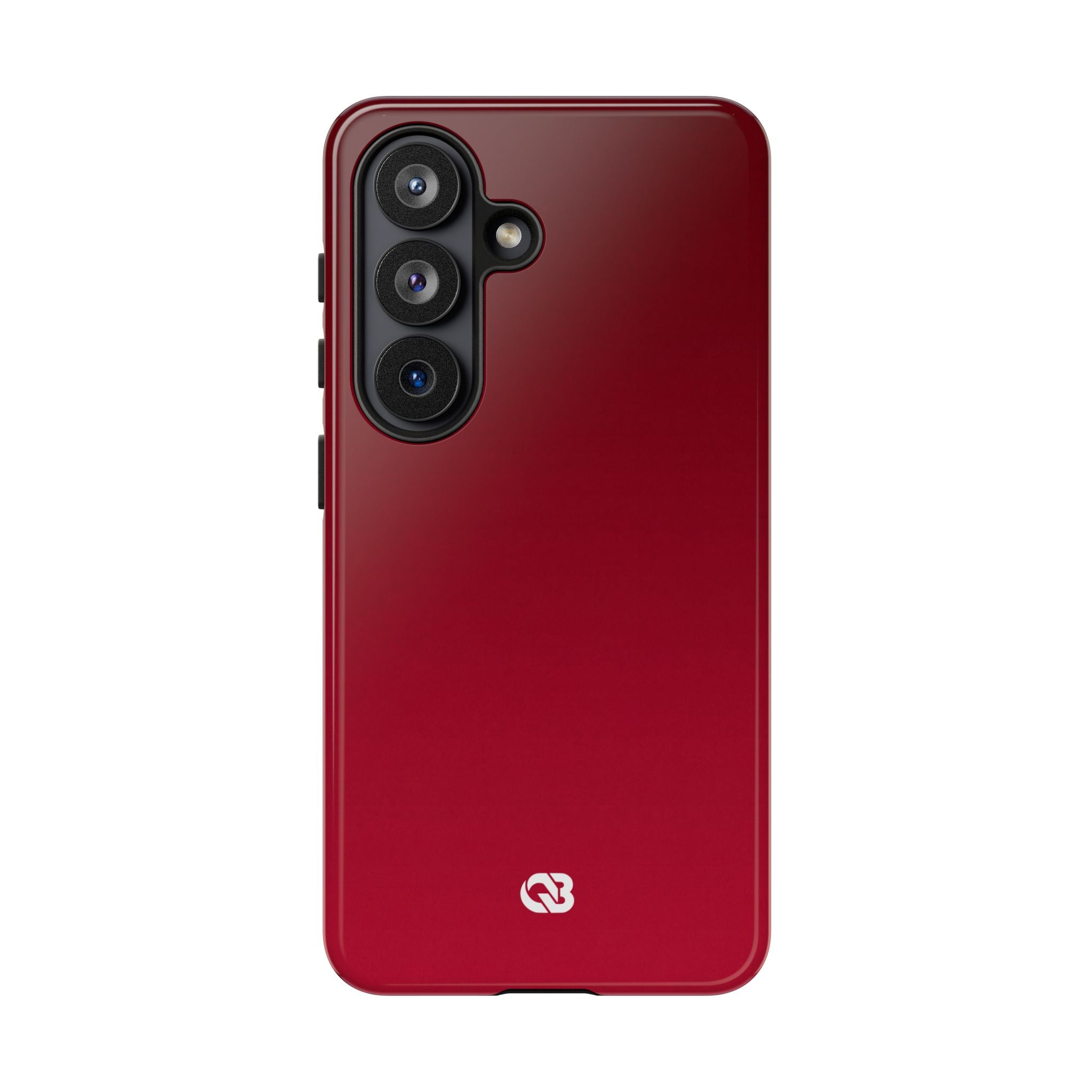 Red Tough Phone Case for Samsung - Crimson Velvet Fade