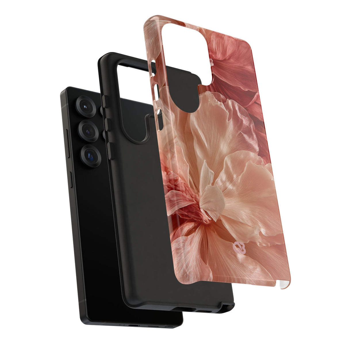 Blush Silk Bloom · Tough Phone Case for Samsung · Pink