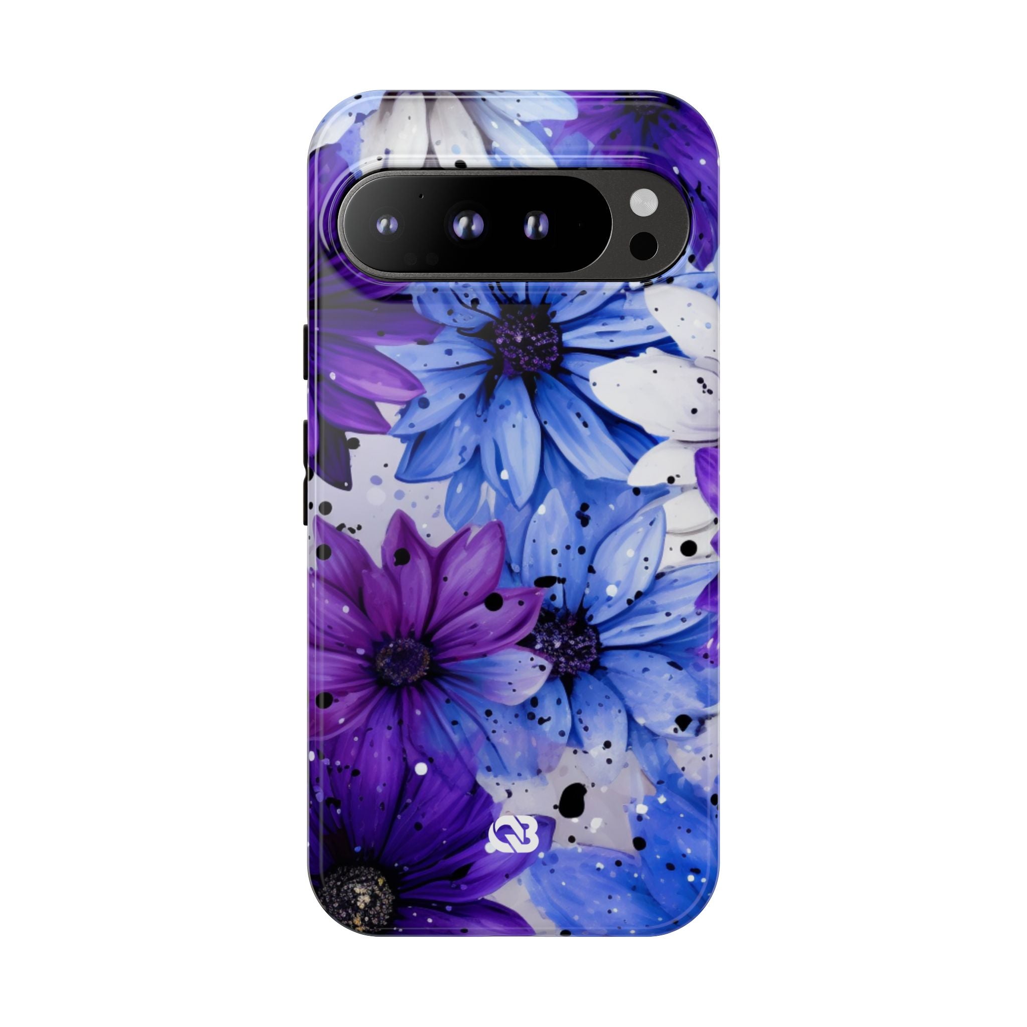 Ink Splatter Blooms · Tough Phone Case for Google Pixel