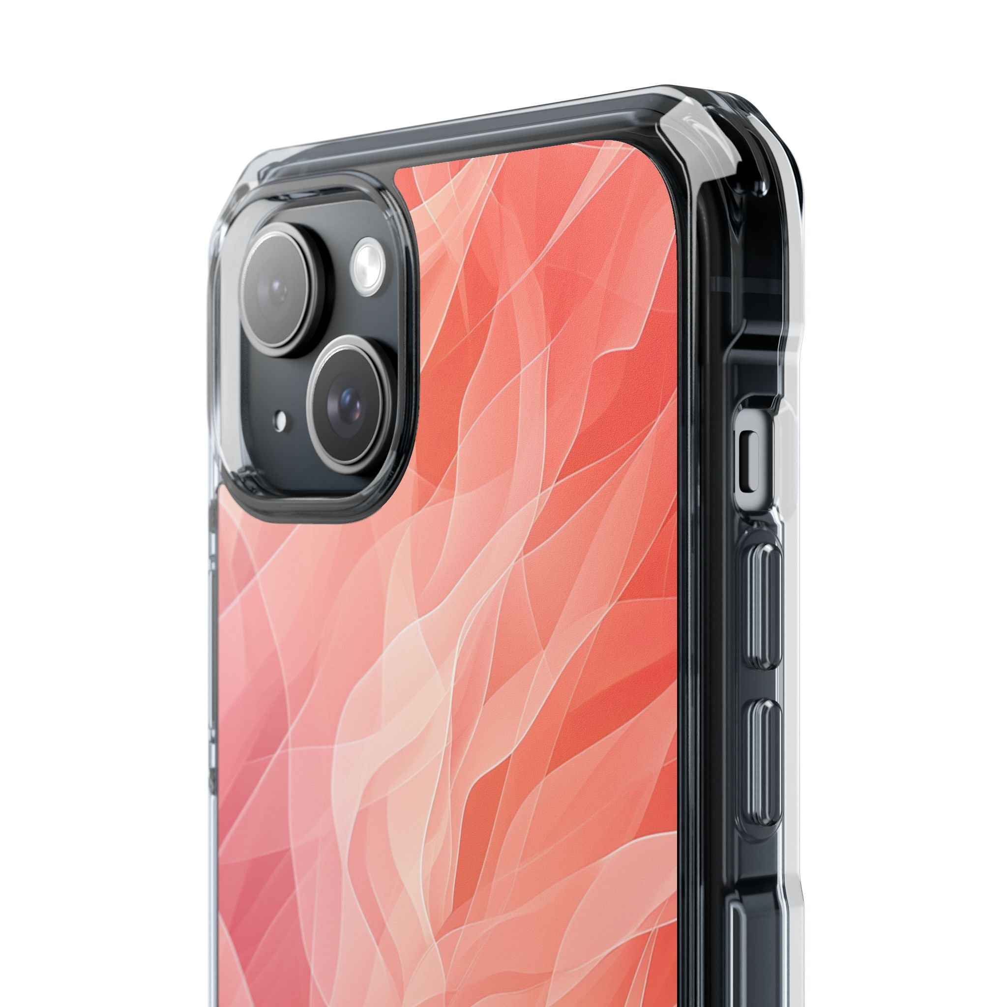 Peach Wave Drift iPhone 15 Plus Case - Impact