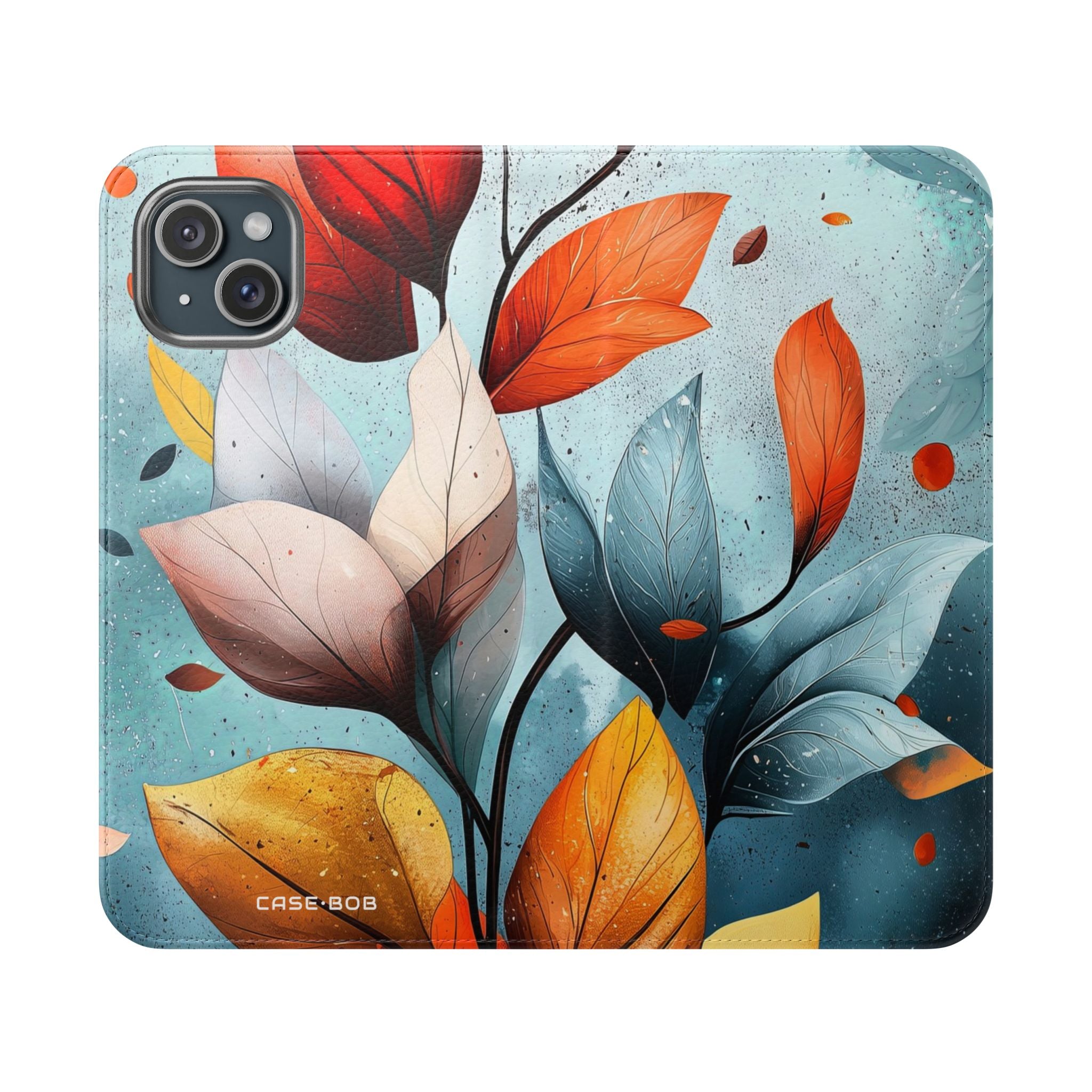 Autumn Vein - iPhone 15 Plus Case - Wallet