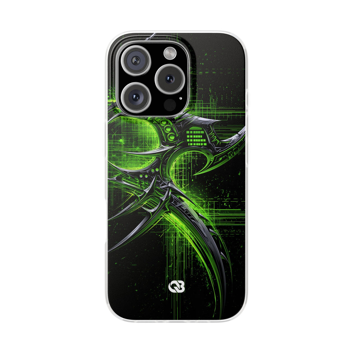 Cyber Sigil Grid · Lite Phone Case for iPhone · Green