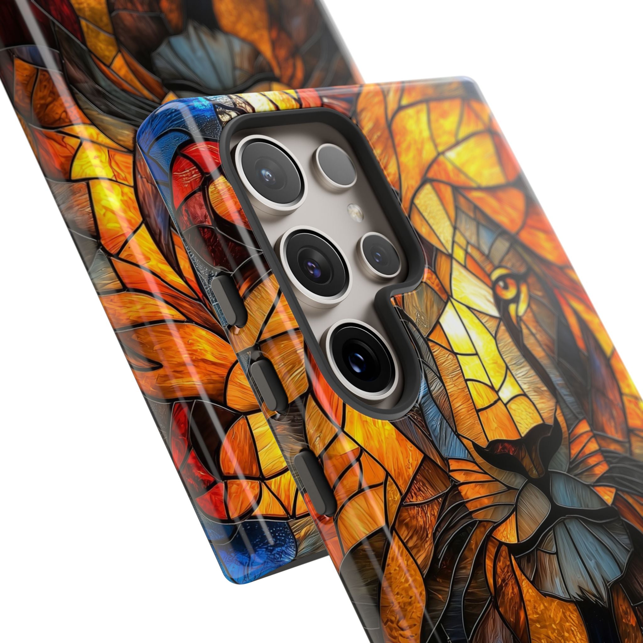 Amber Glass Lion · Tough Phone Case for Samsung