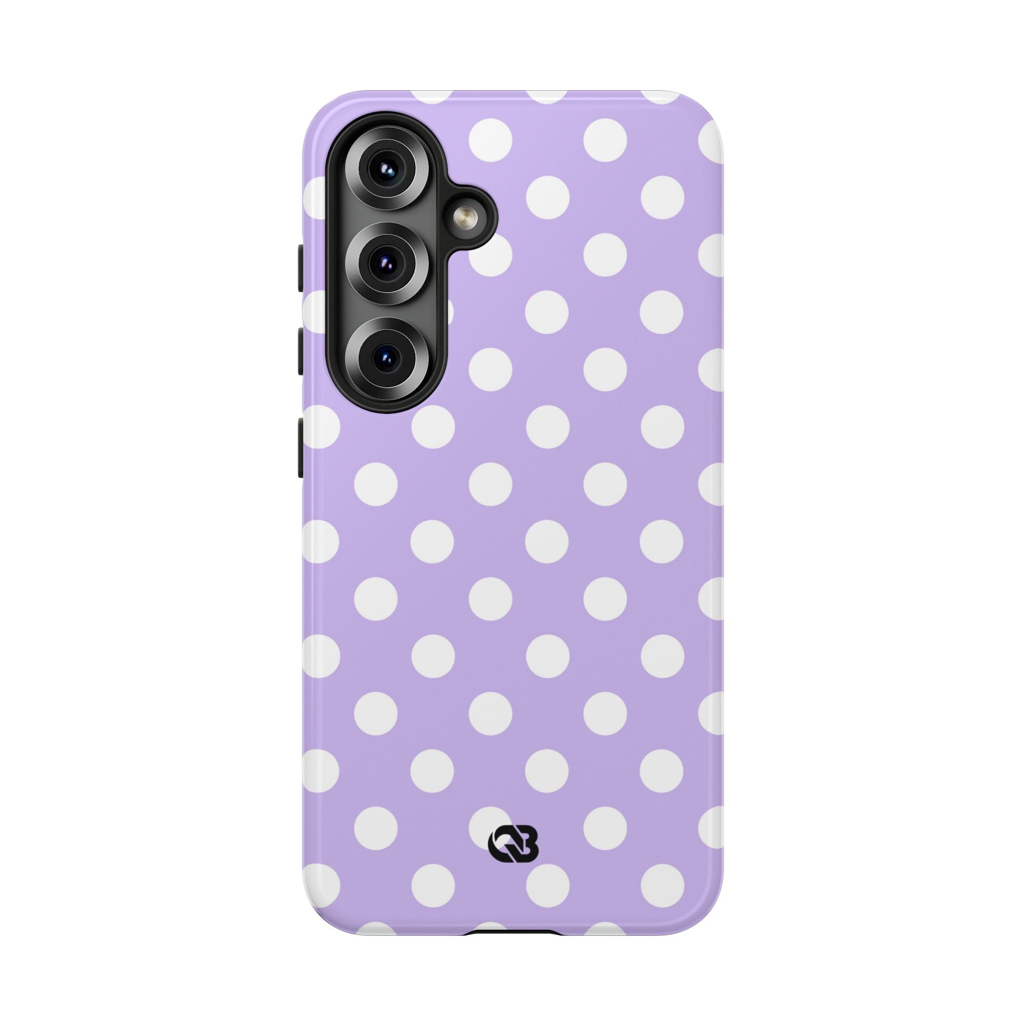 Lavender Polka Grid · Tough Θήκη για Samsung