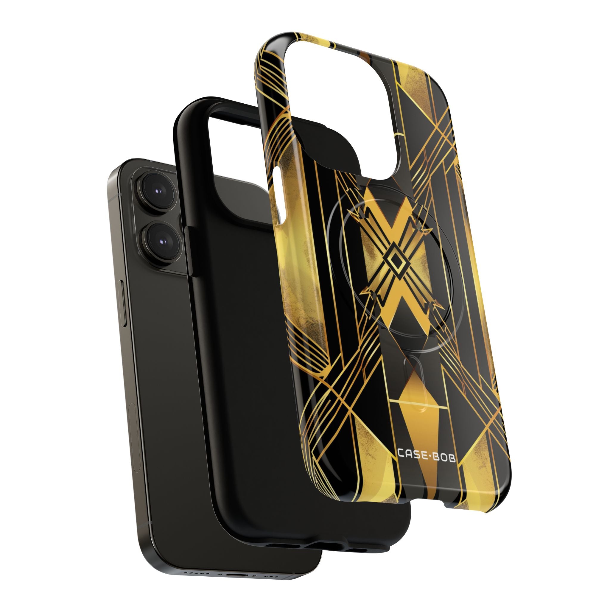 Golden Diamond Radiance iPhone 14 Pro Case - Tough+