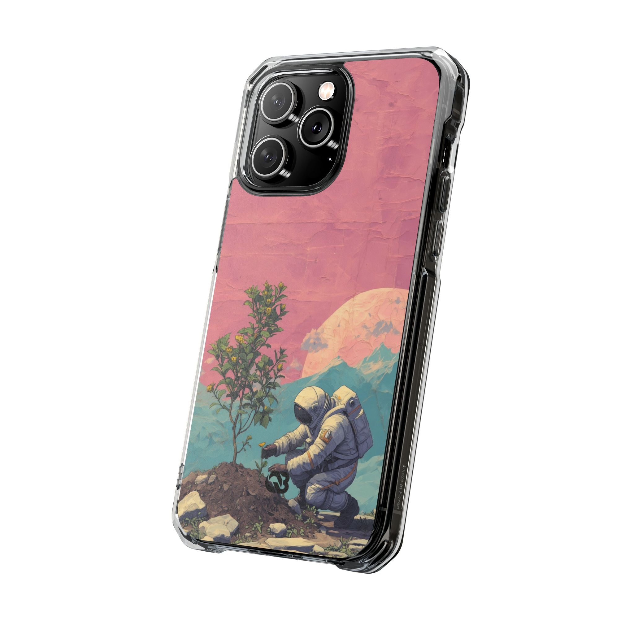 Lunar Pastel Bloom · Coque de téléphone Impact pour iPhone · Magsafe