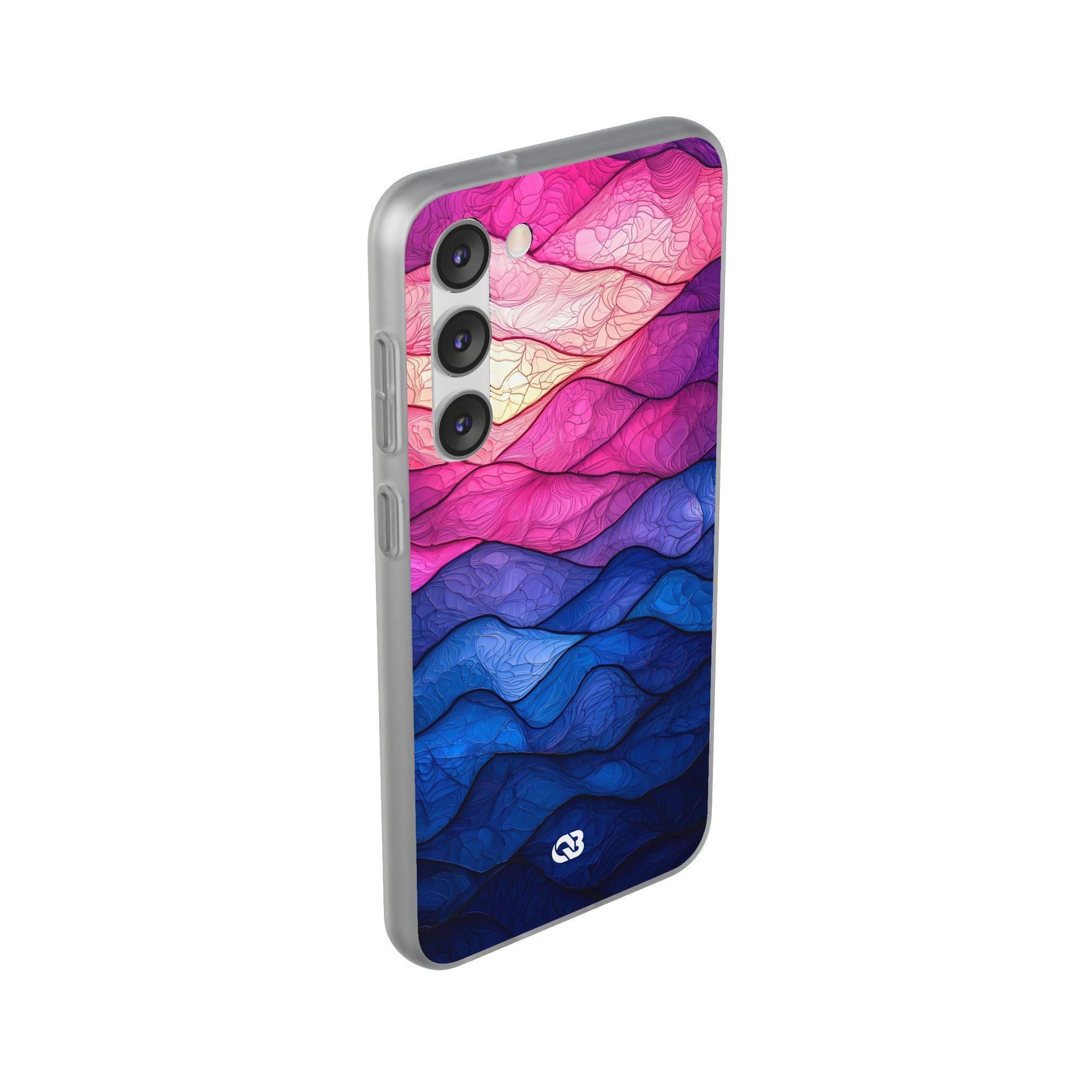 Electric Ridge Flow · Soft Phone Case for Samsung