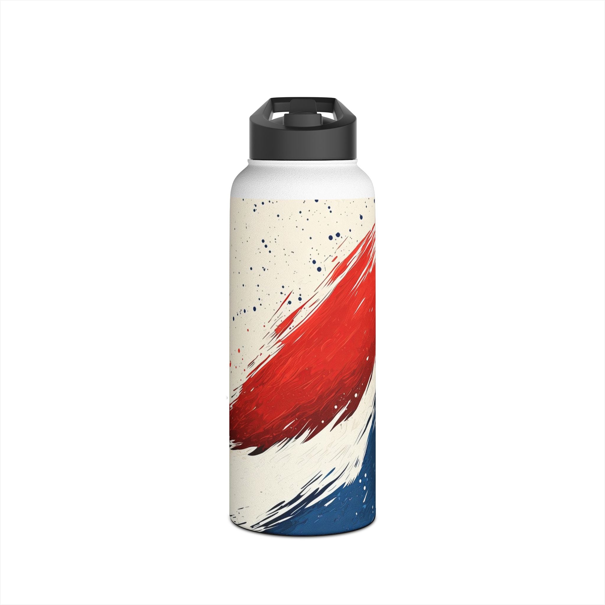 Crimson Sweep - Stainless Steel Water Bottle