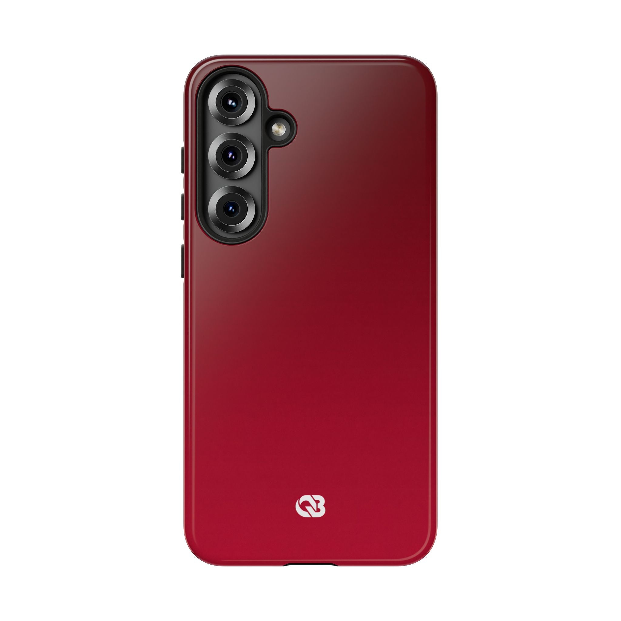 Red Tough Phone Case for Samsung - Crimson Velvet Fade