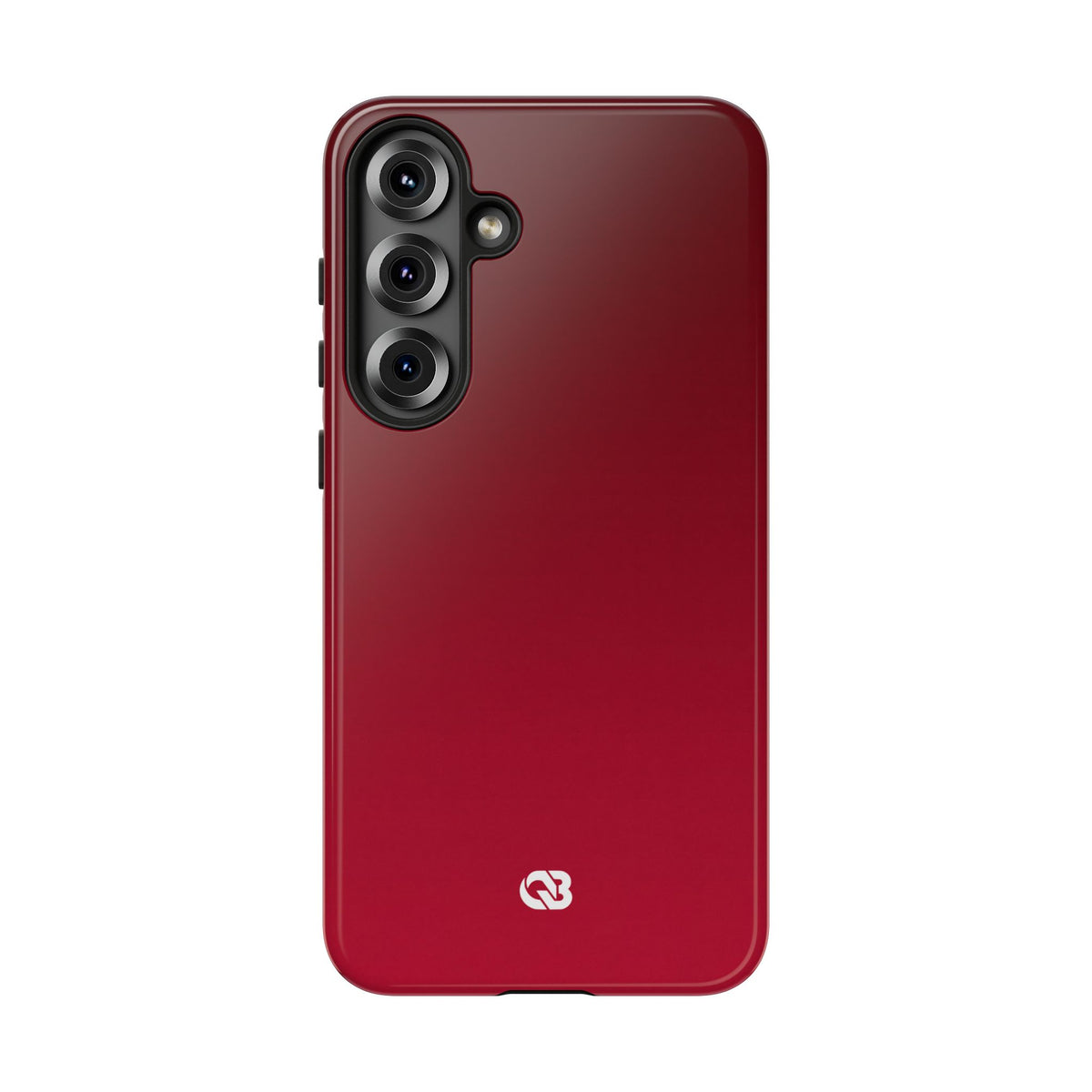 Red Tough Phone Case for Samsung - Crimson Velvet Fade