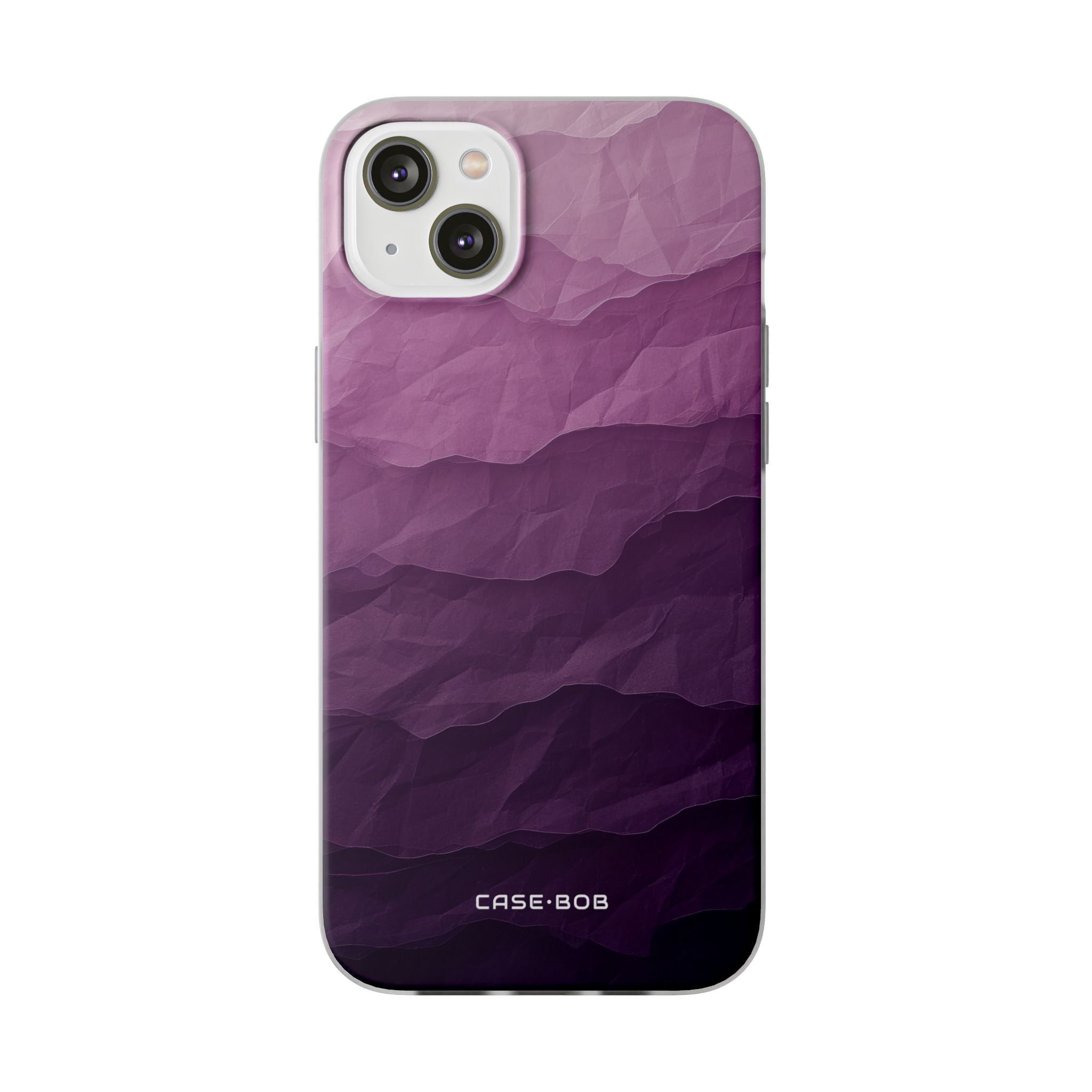 Lila Wellenlagen iPhone 14 Plus Case - Soft
