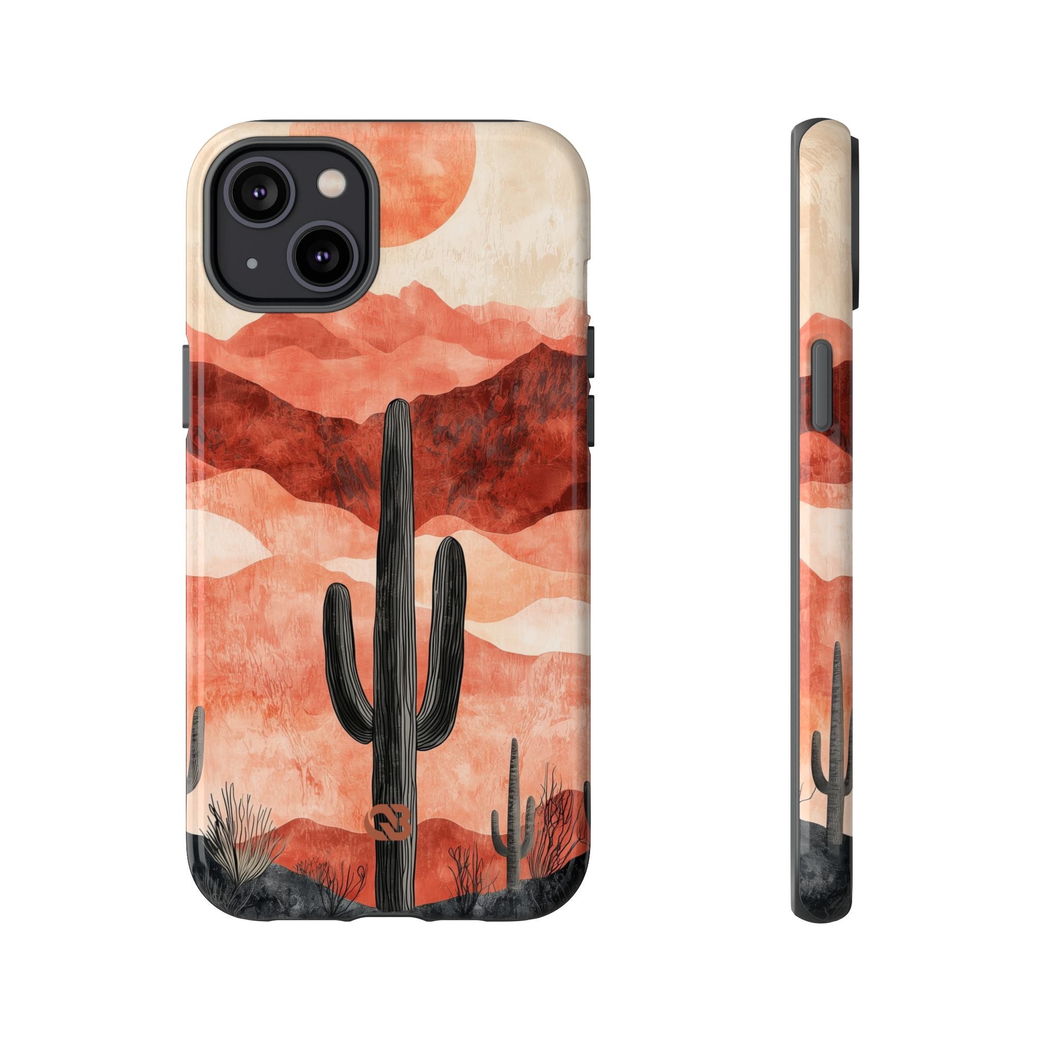 Terracotta Desert Sun · Tough Phone Case for iPhone