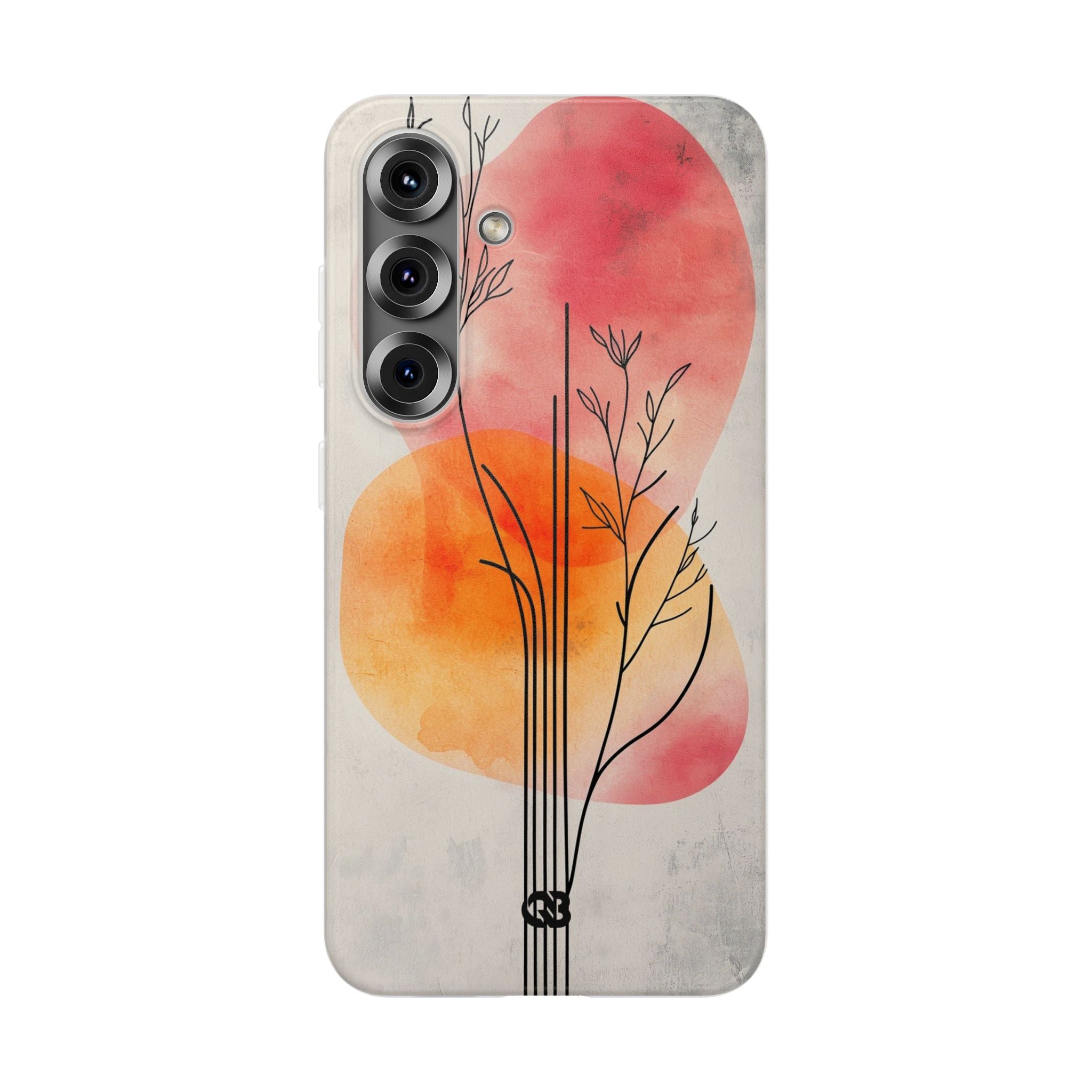 Crimson Bloom Lineage · Soft Phone Case for Samsung