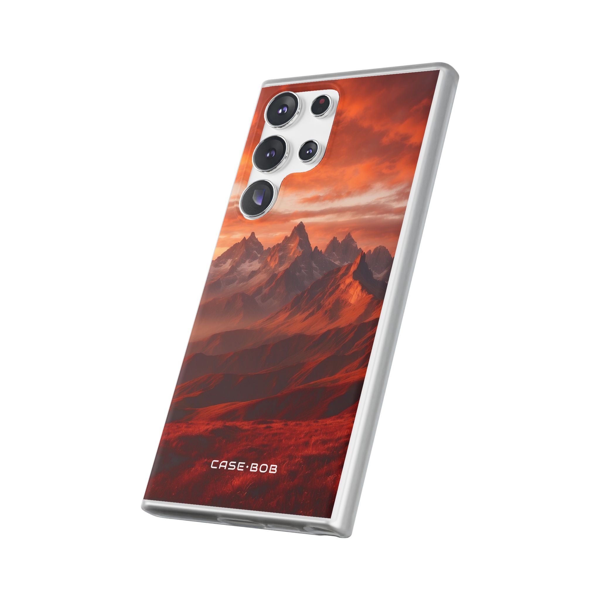 Jagged Glow Samsung S23 Ultra Case - Soft