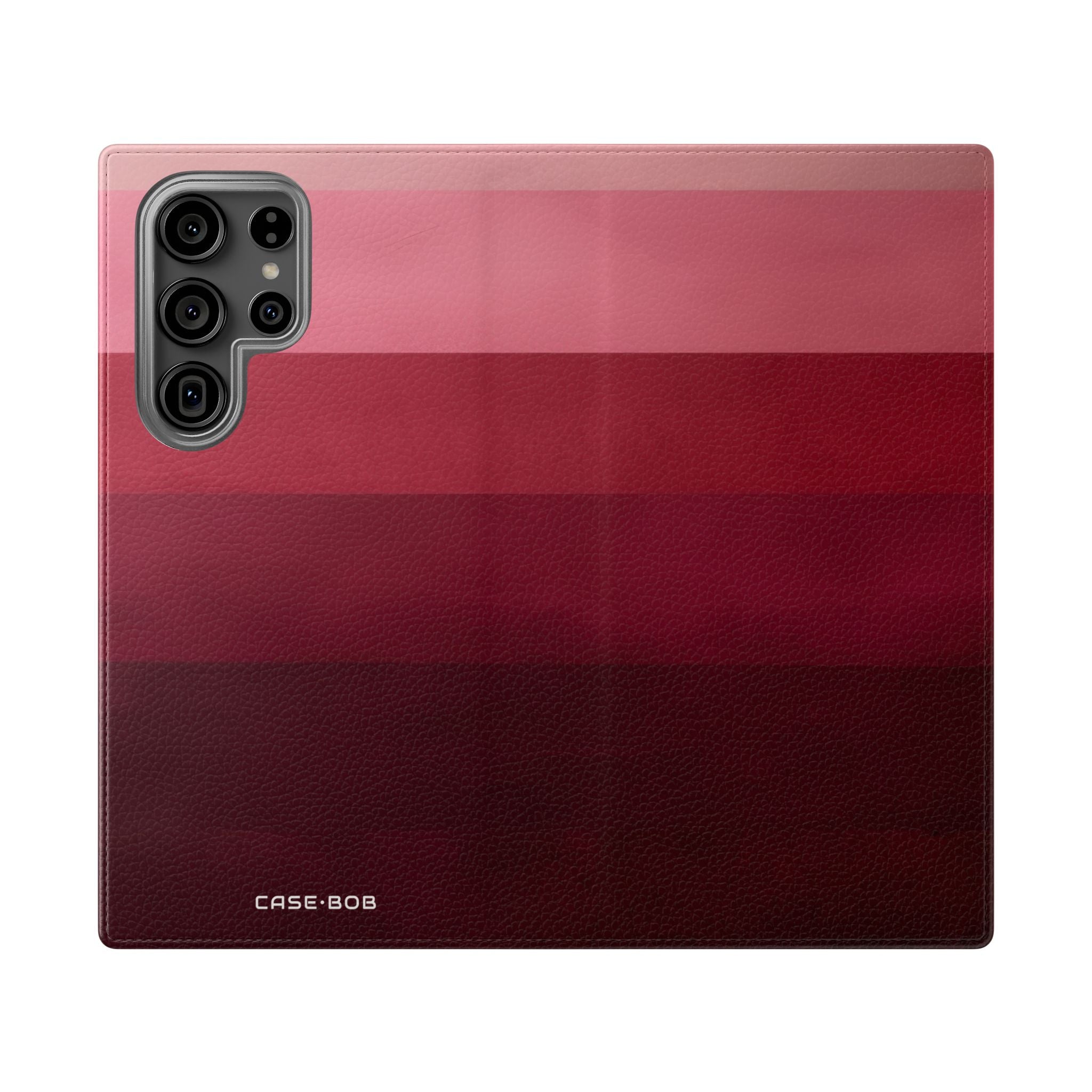 Blushing Stripes - Samsung S23 Ultra Case - Portemonnee