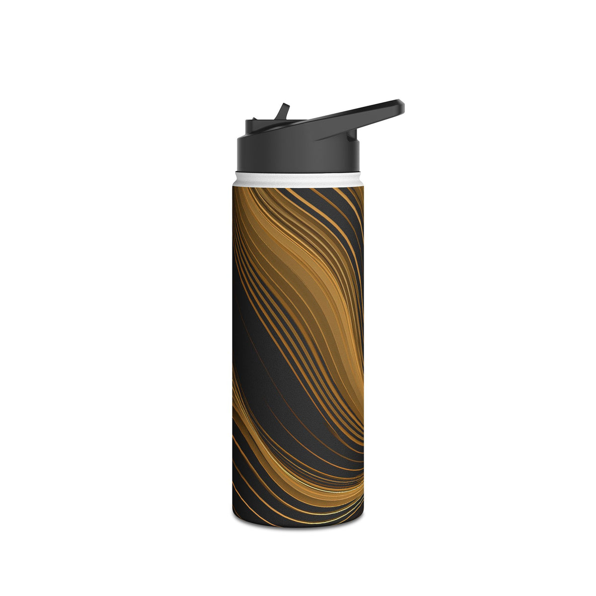 Gilded Strata · Insulated Water Bottle · Gold