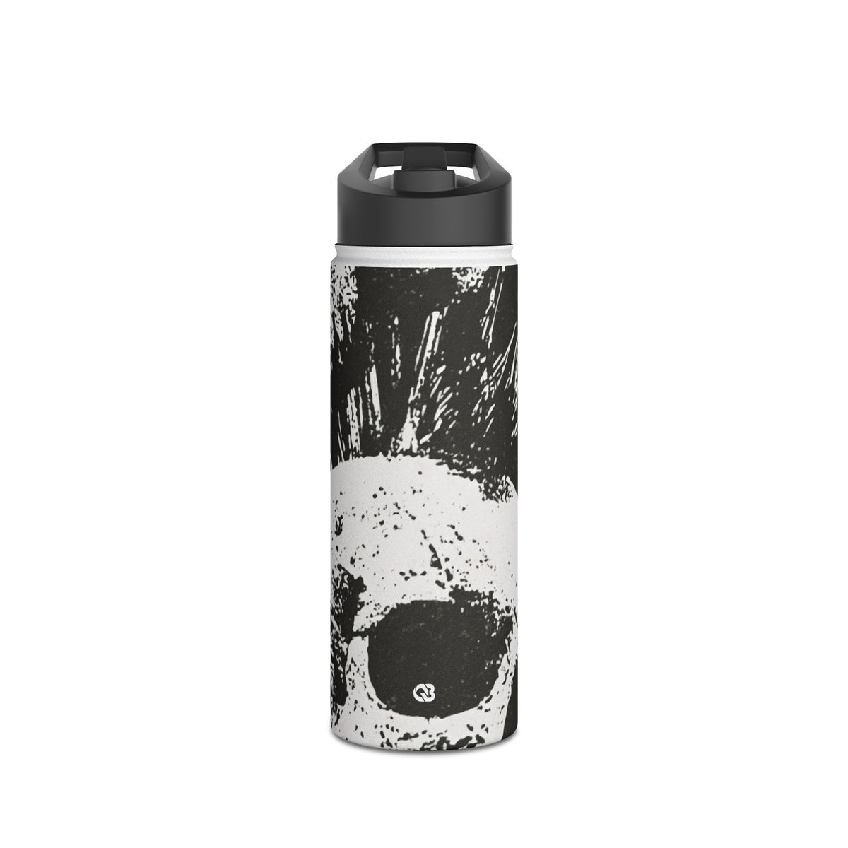 Punk Skull Riot · Insulated Water Bottle · Black