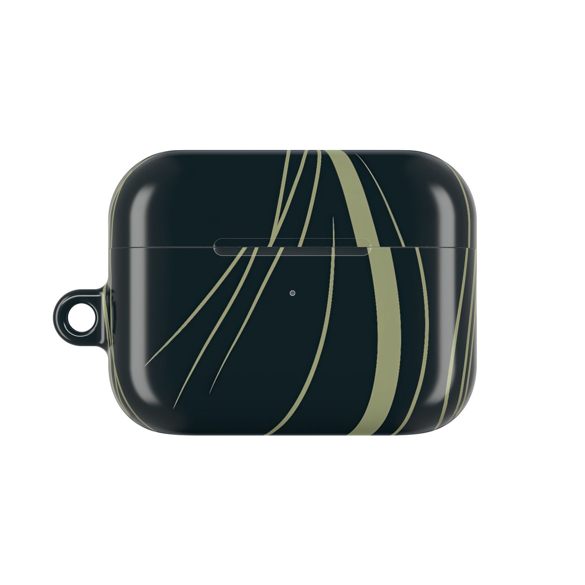 Serpentine Reeds · Hard Case for AirPods & AirPods Pro · Green