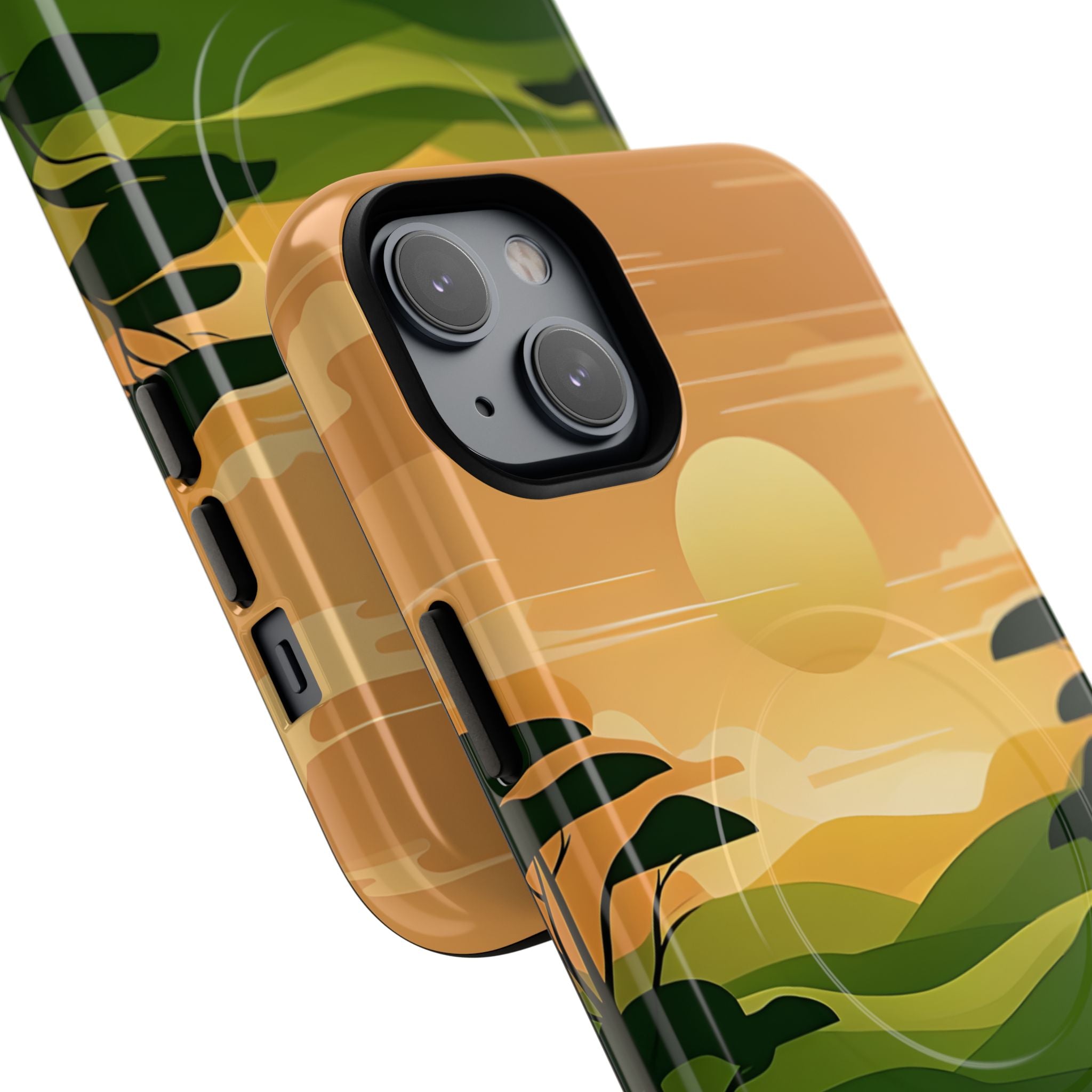 Verdant Horizon Sun · Tough+ Phone Case for iPhone · Magsafe
