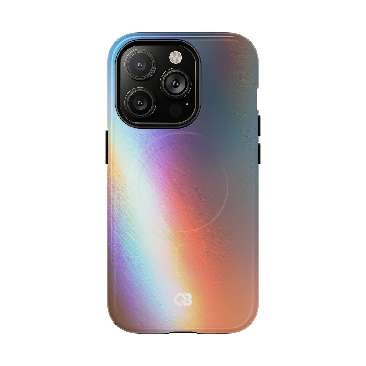 Prismatic Ray · Tough 2.0 Magnetic Phone Case for iPhone · Blue